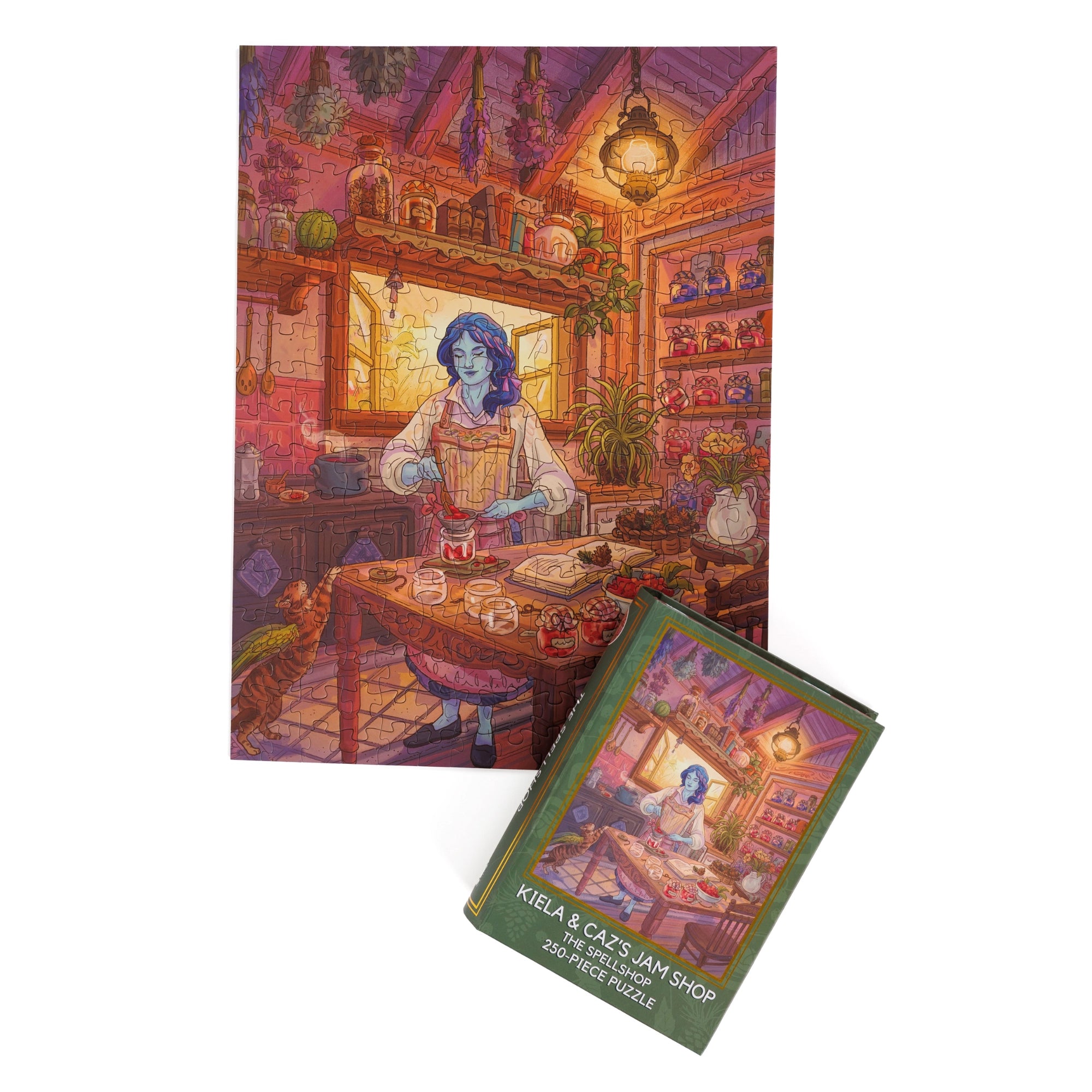 Kiela & Caz’S Jam Shop Keepsake Puzzle | The Spellshop (250 Pieces)