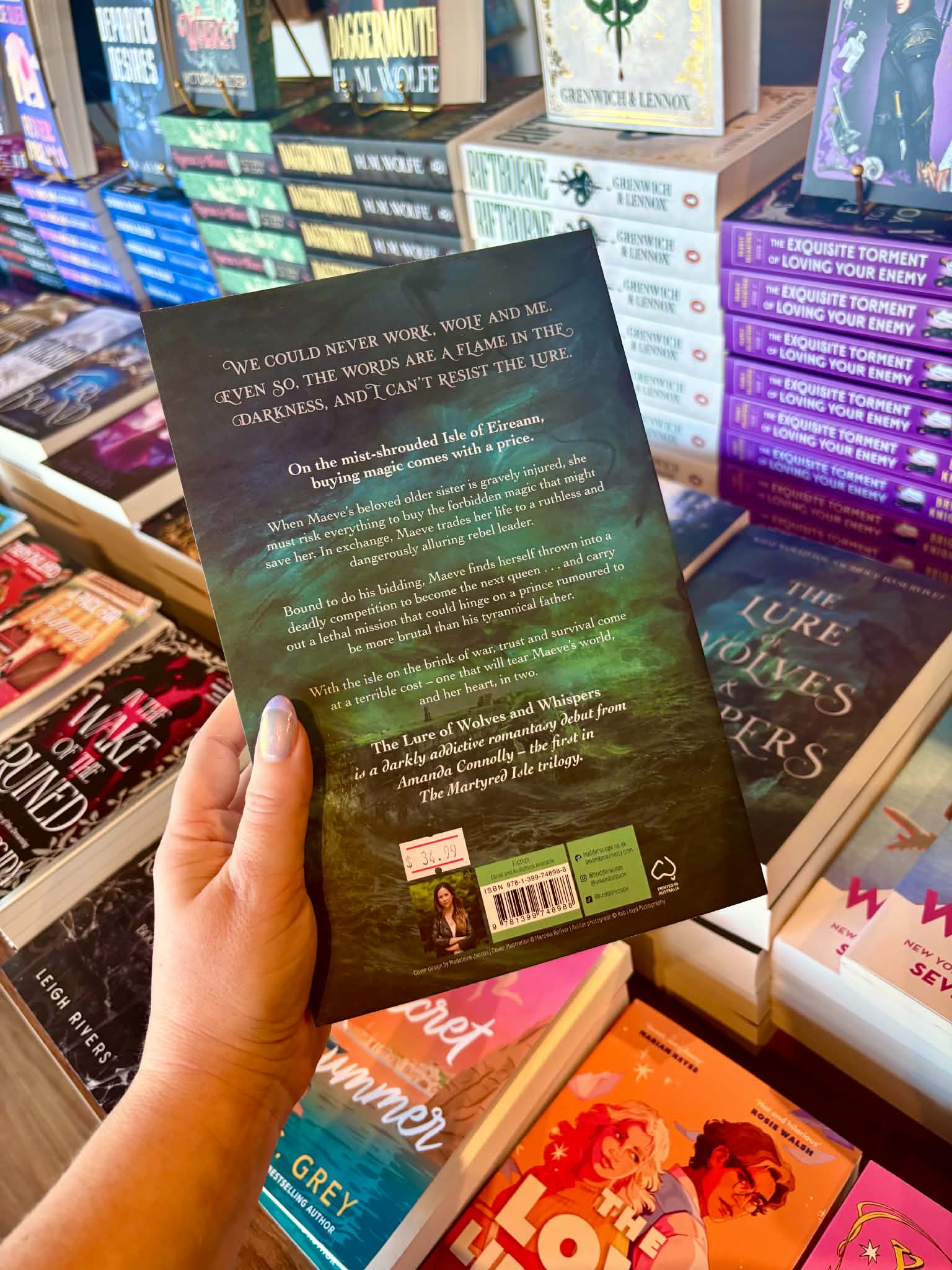 The Lure of Wolves and Whispers by Amanda Connolly