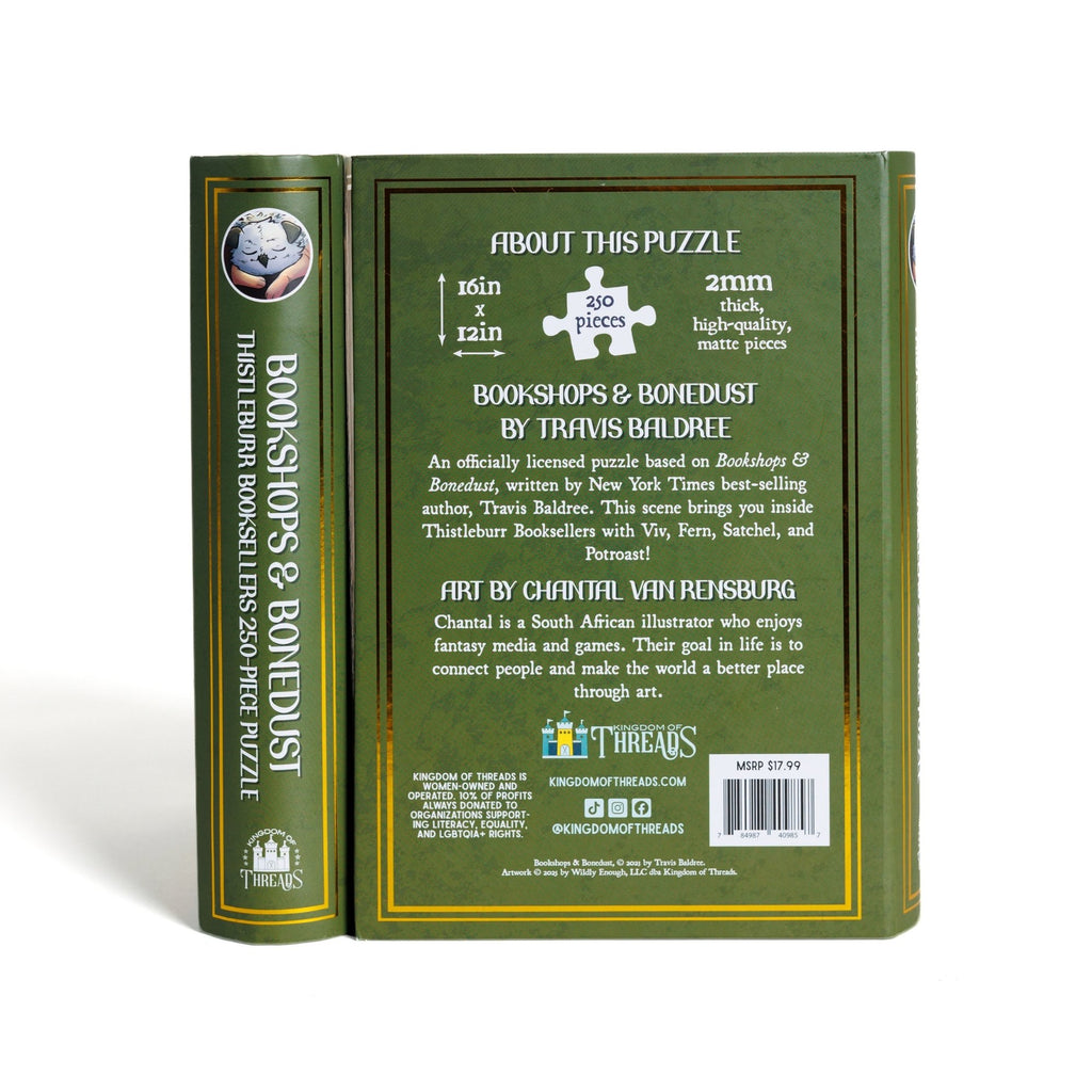 Thistleburr Bookshop Keepsake Puzzle | Bookshops & Bonedust (250 Pieces)
