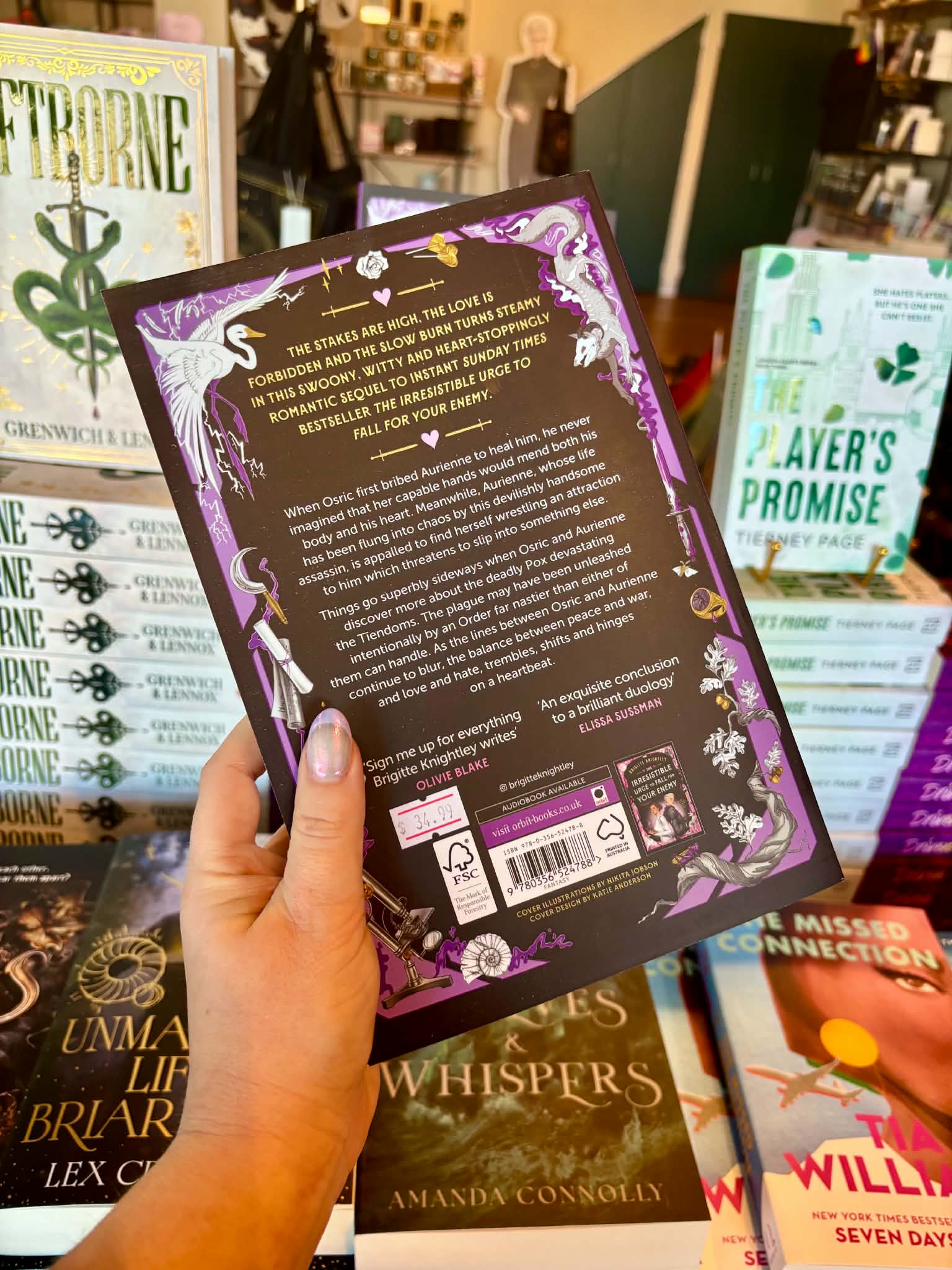 The Exquisite Torment of Loving Your Enemy by Brigitte Knightley