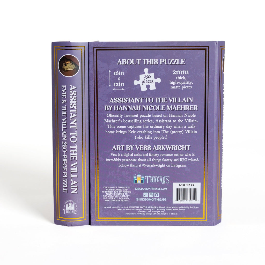 Evie & Villain Keepsake Puzzle | Assistant To the Villain (250 Pieces)