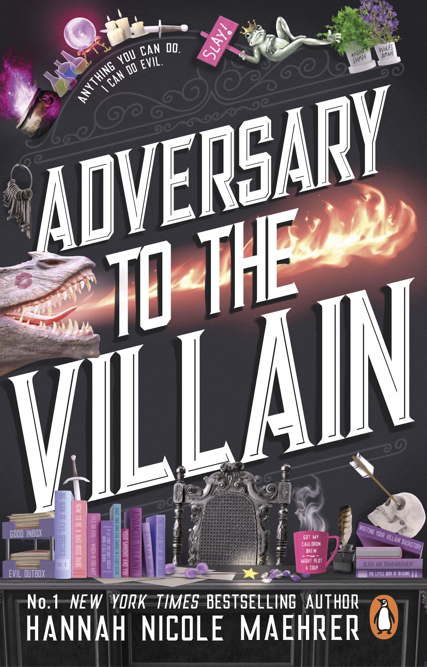 Adversary to the Villain by Hannah Nicole Maehrer