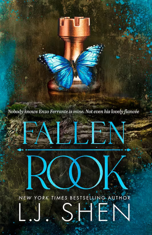 Book cover for 'Fallen Rook' by L.J. Shen