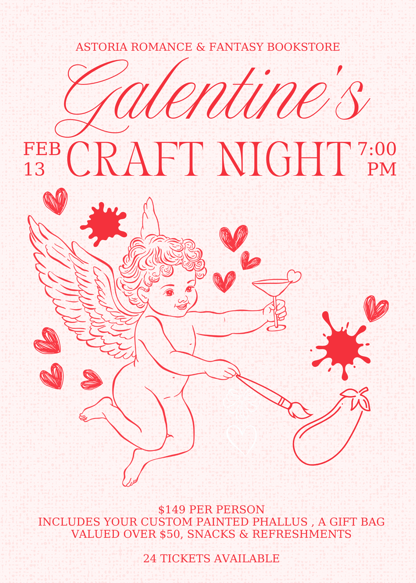 Galentine's Craft Night Ticket