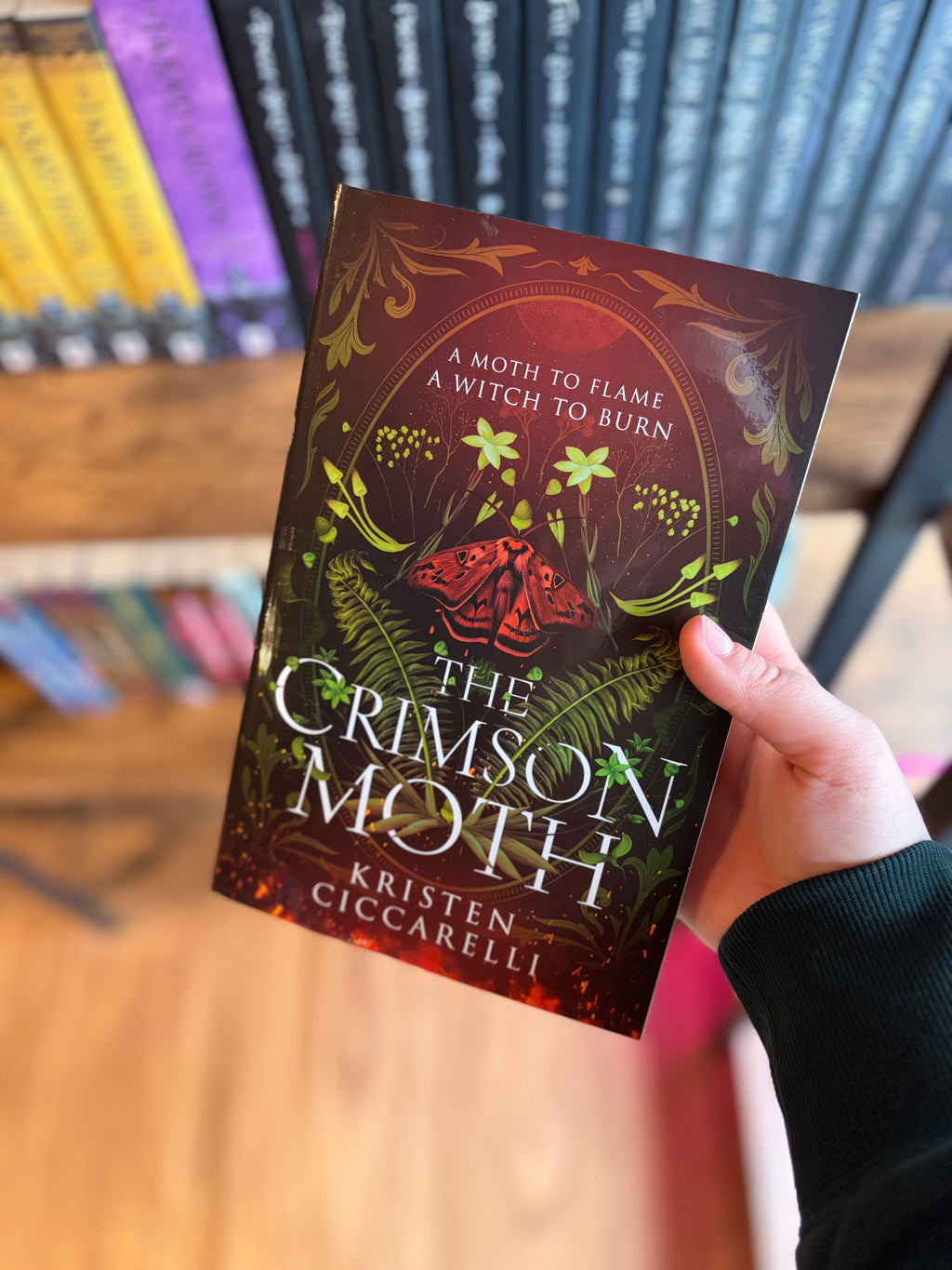 The Crimson Moth by Kristen Ciccarelli