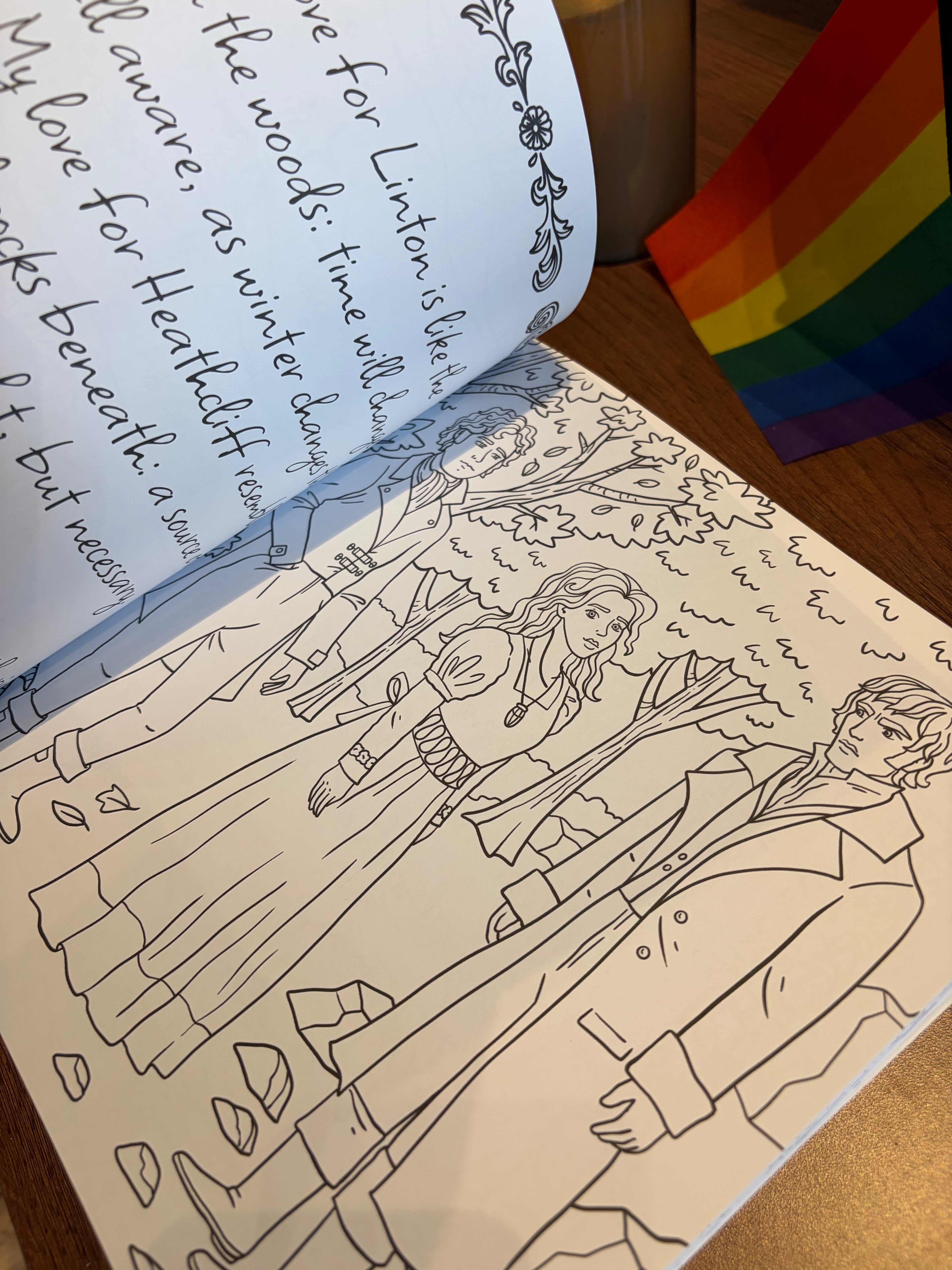 Wuthering Heights Colouring Book