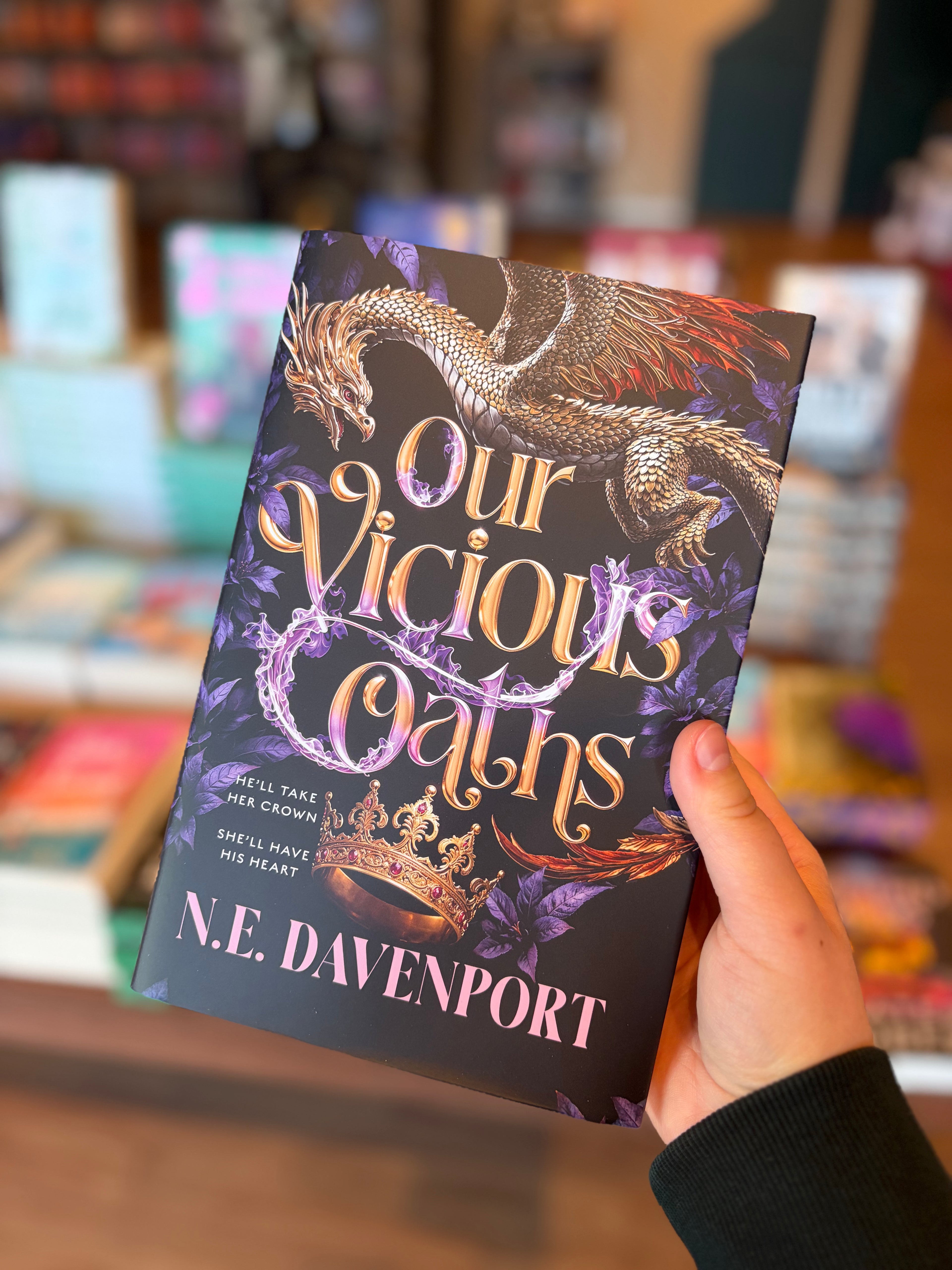 Our Vicious Oaths by N.E. Davenport