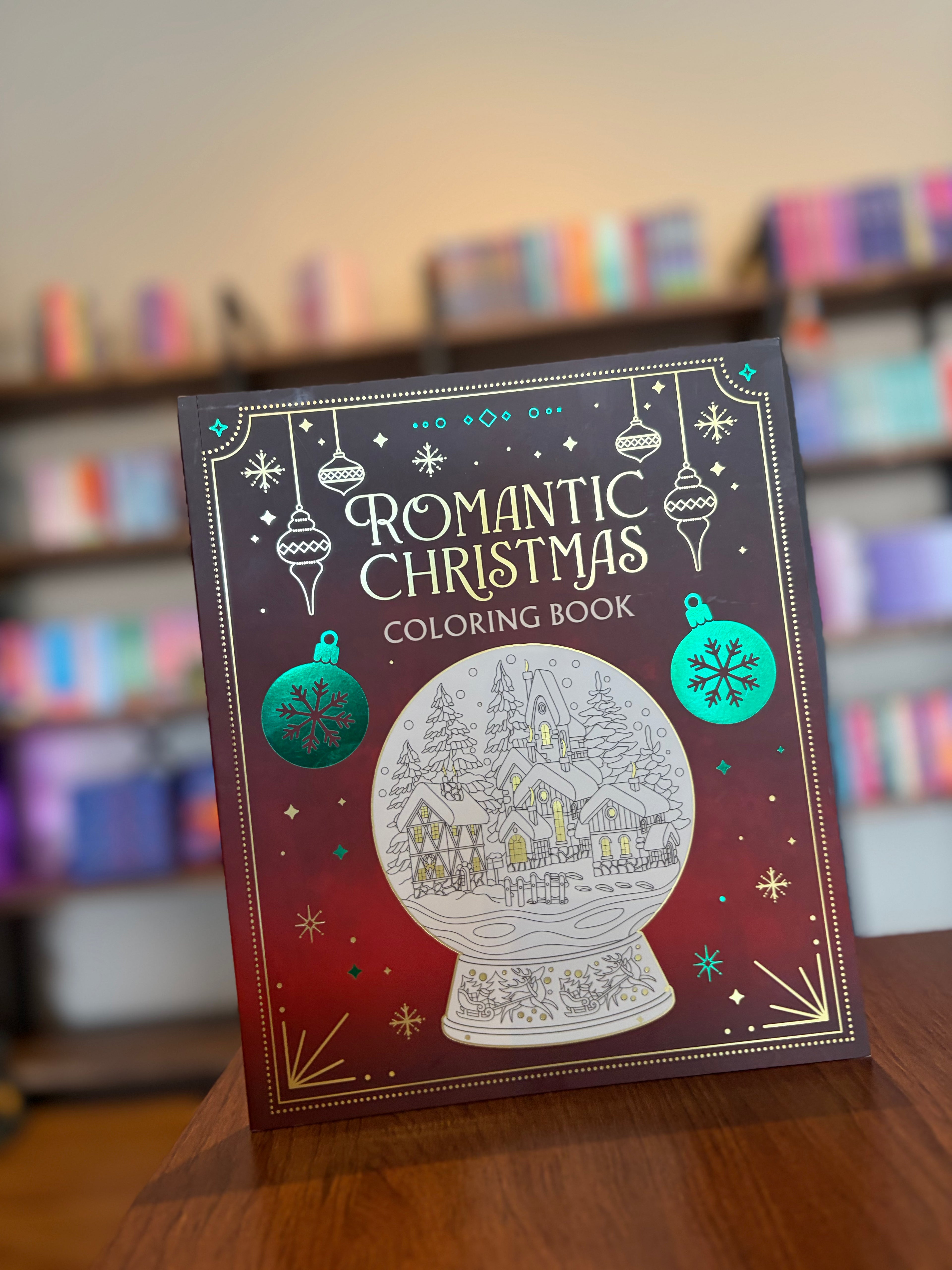 Romantic Christmas Colouring Book