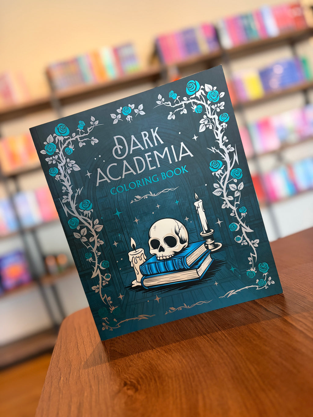 Dark Academia Colouring Book