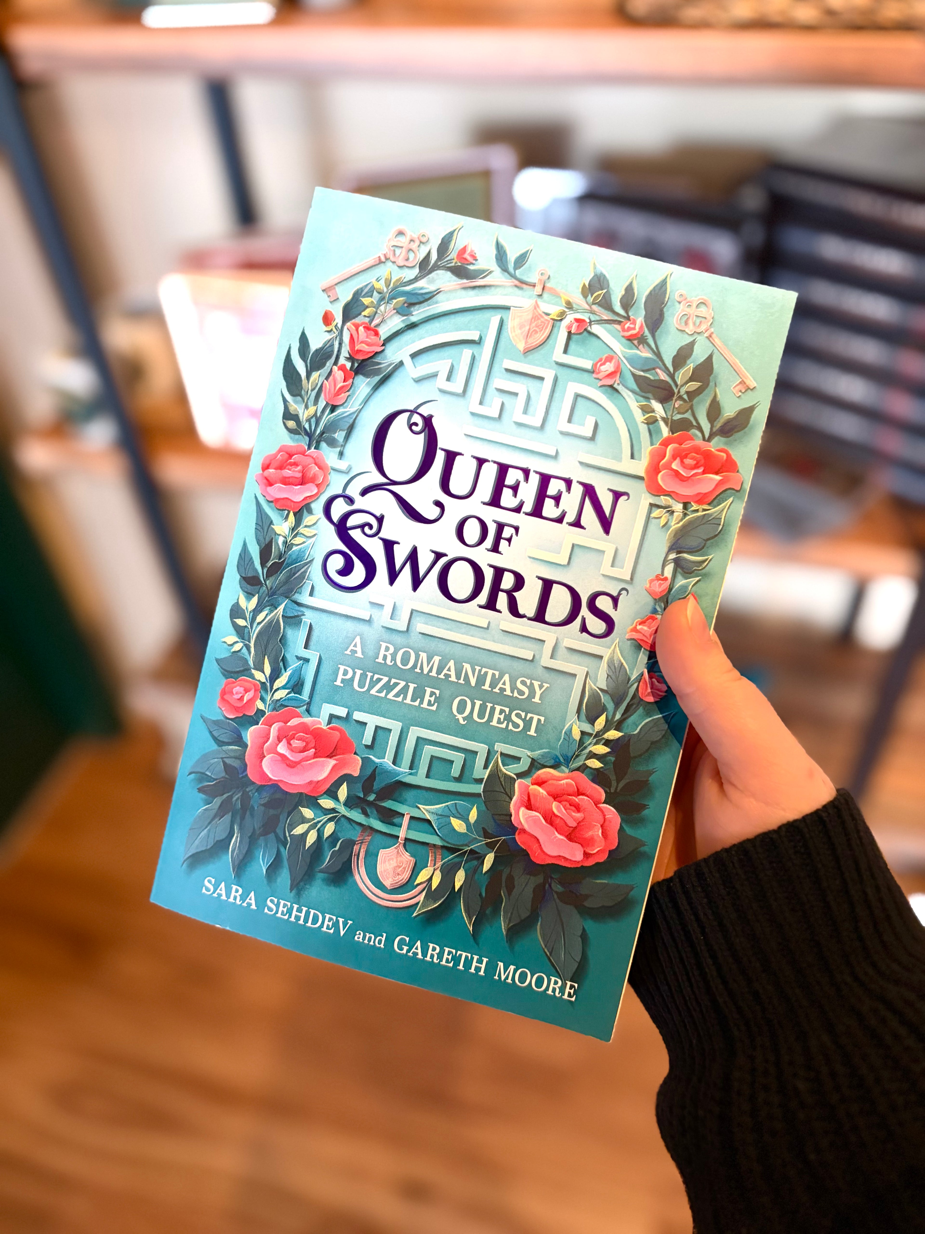 Queen of Swords: A Romantasy Puzzle Quest by Sara Sehdev and Gareth Moore