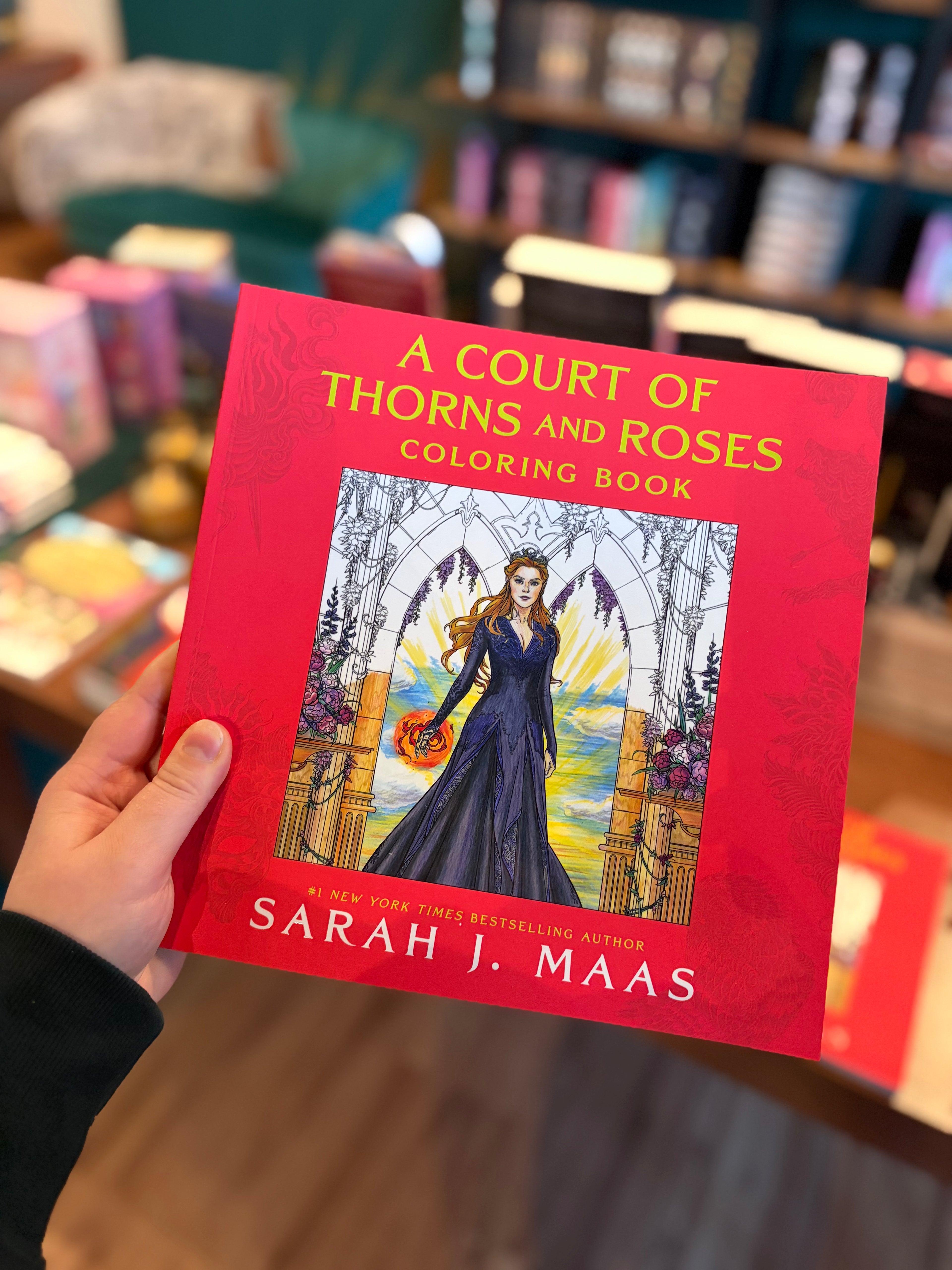 A Court of Thorns and Roses Coloring Book