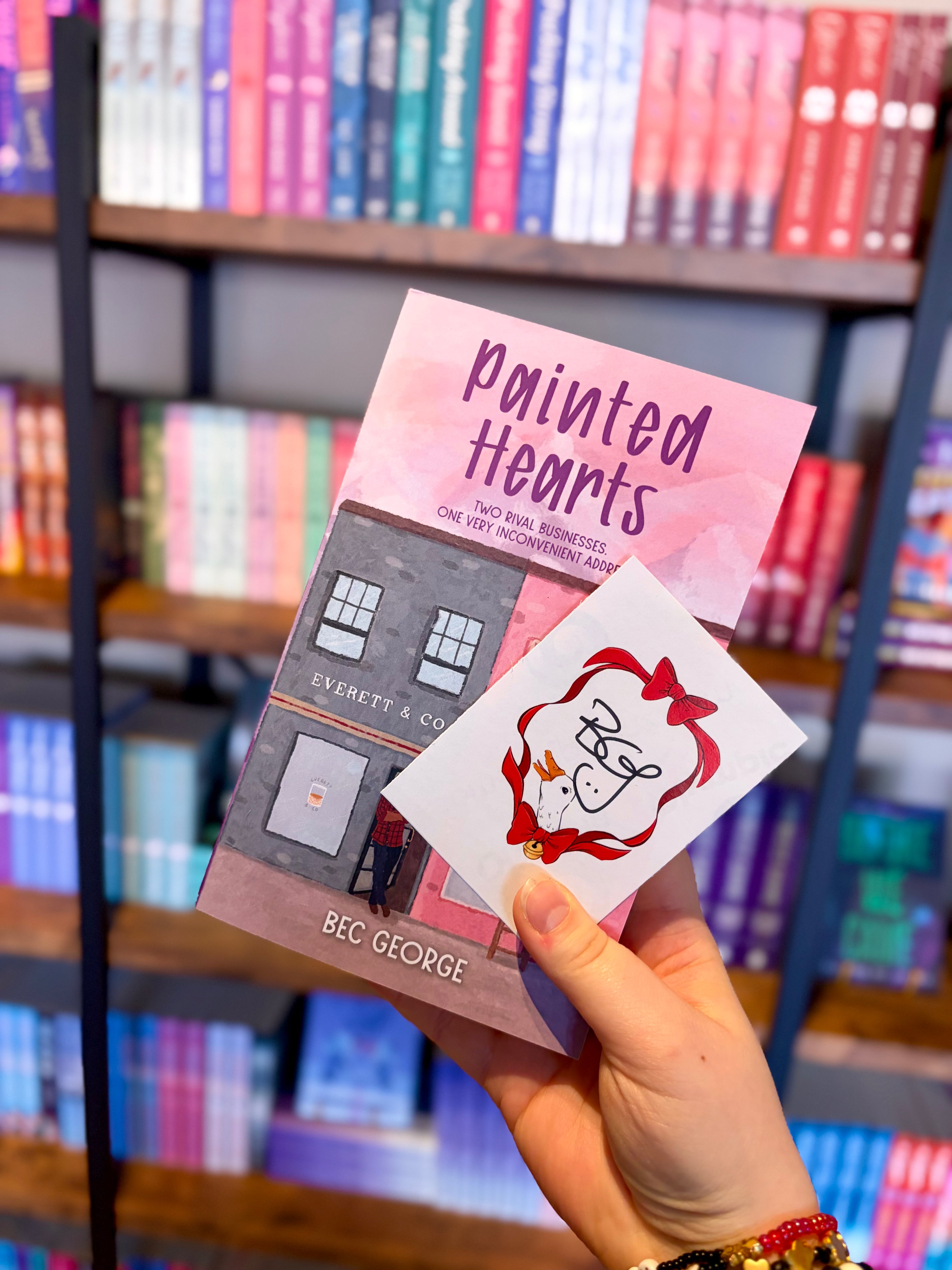 Painted Hearts by Bec George
