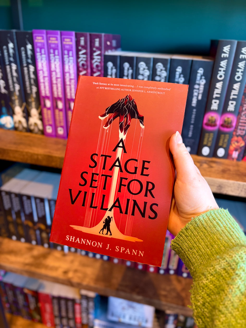 A Stage Set for Villains by Shannon J. Spann