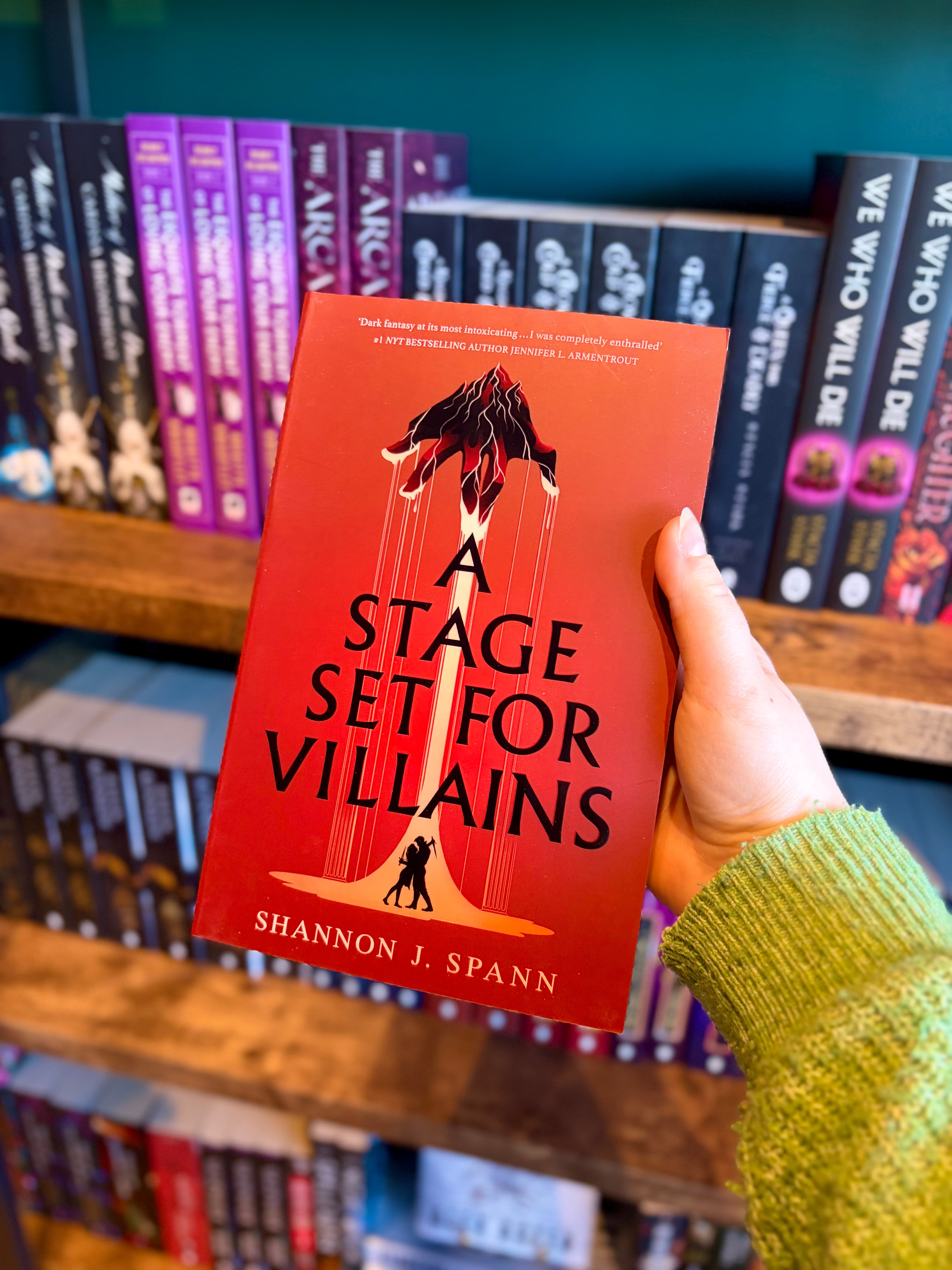 A Stage Set for Villains by Shannon J. Spann