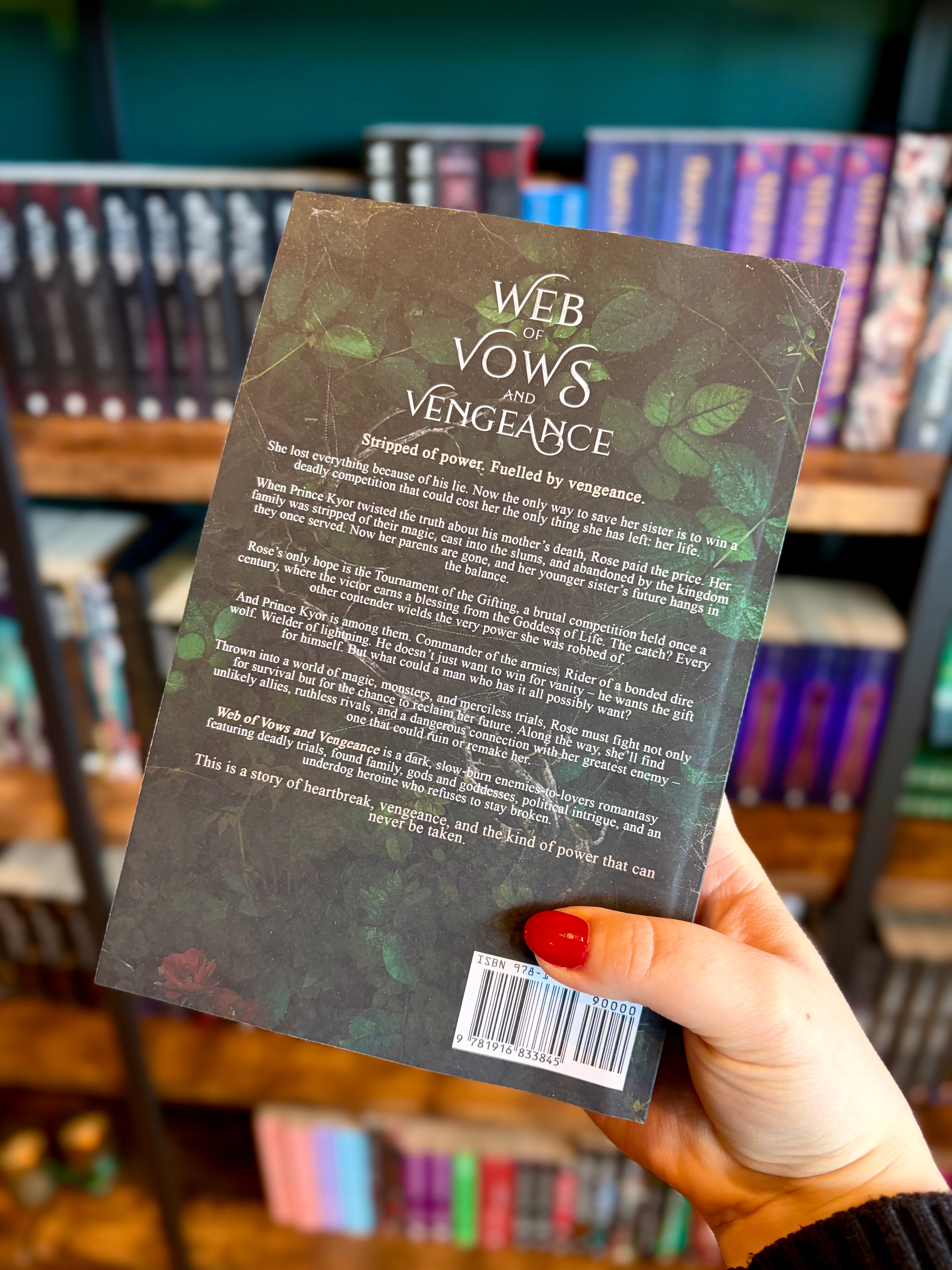 Web of Vows and Vengeance by Aria Ashbrook
