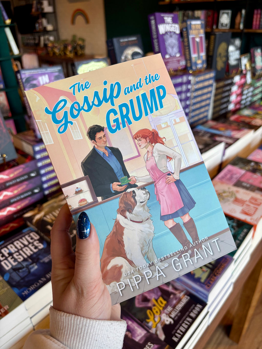 The Gossip and the Grump by Pippa Grant