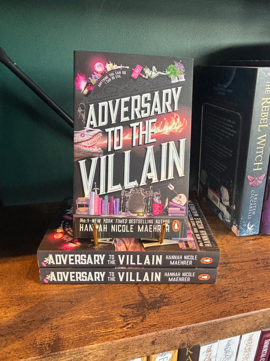 Adversary to the Villain by Hannah Nicole Maehrer