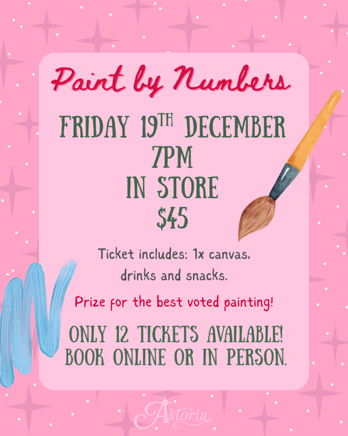 Paint by Numbers Ticket