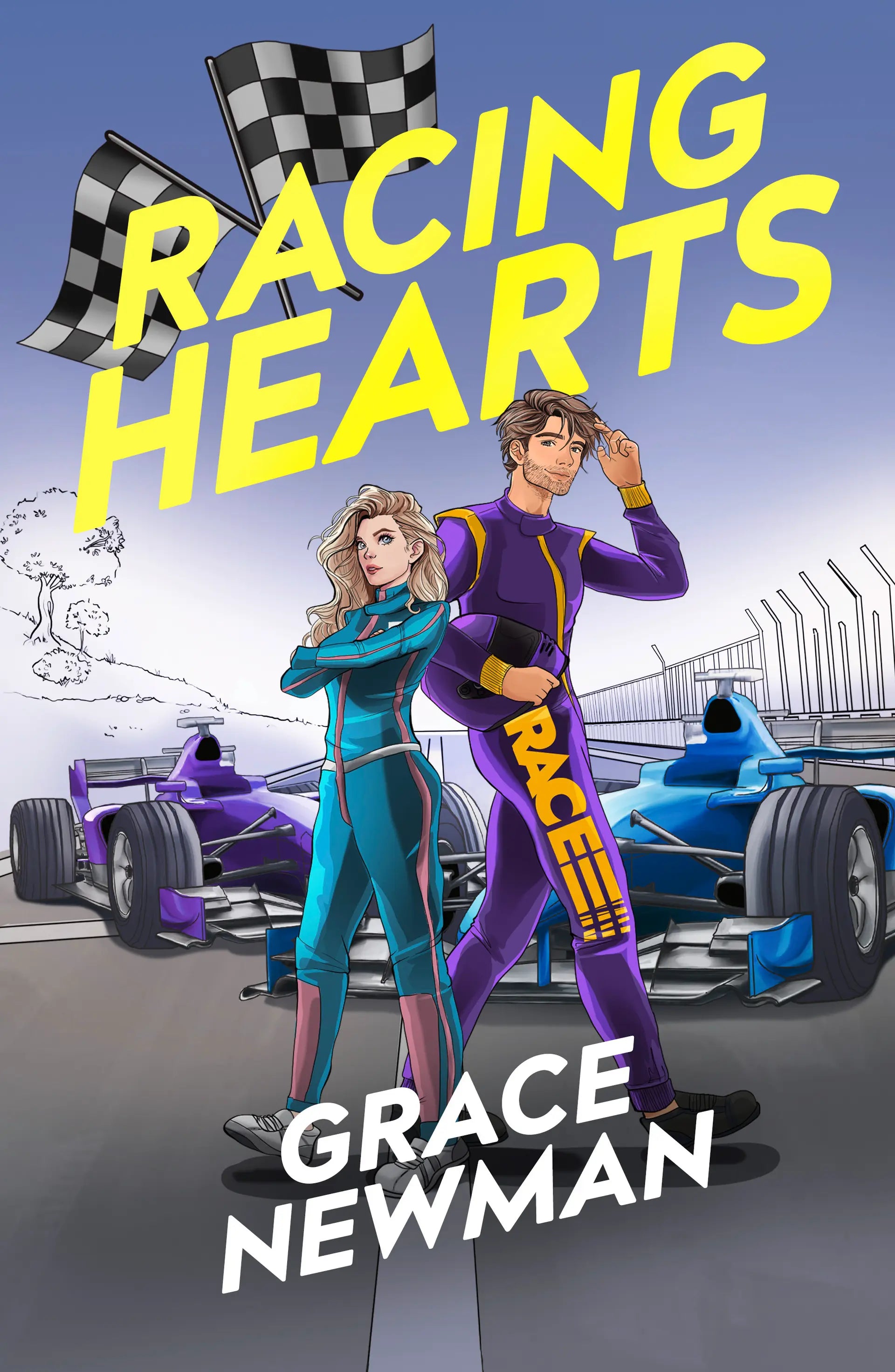 Racing Hearts by Grace Newman