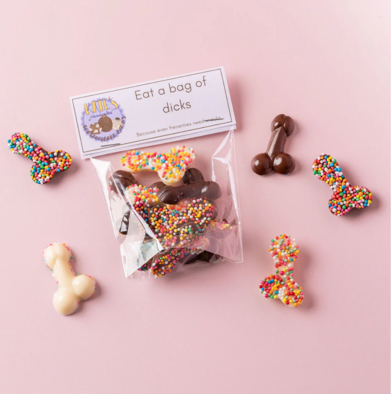 Eat a Dick! Chocolate Lollipop