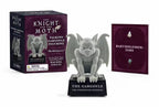 Gargoyle figurine with packaging and book titled 'Bartholomew Isms' on a white background