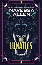 The cover of 'The Lunatics' by Navessa Allen. Cover Design by Daniela Medina. Cover images by Shutterstock.com
