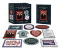 Twilight Saga magnet set and sticker book on a white background