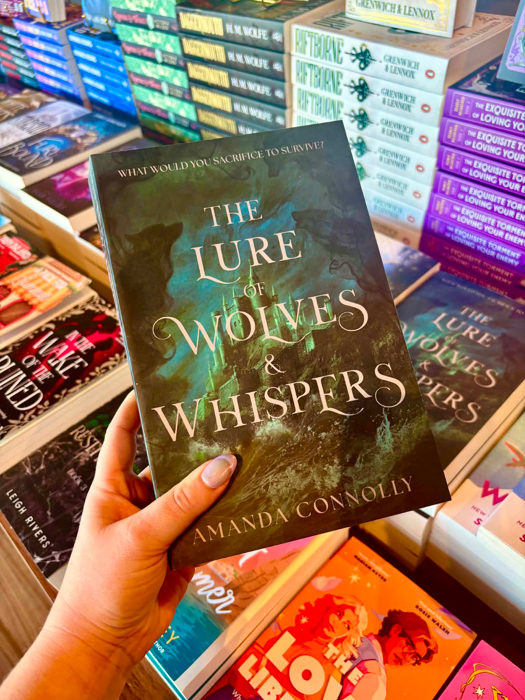 The Lure of Wolves and Whispers by Amanda Connolly