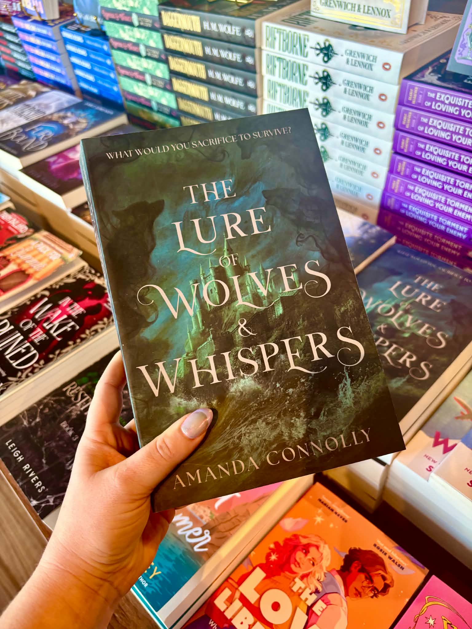 The Lure of Wolves and Whispers by Amanda Connolly
