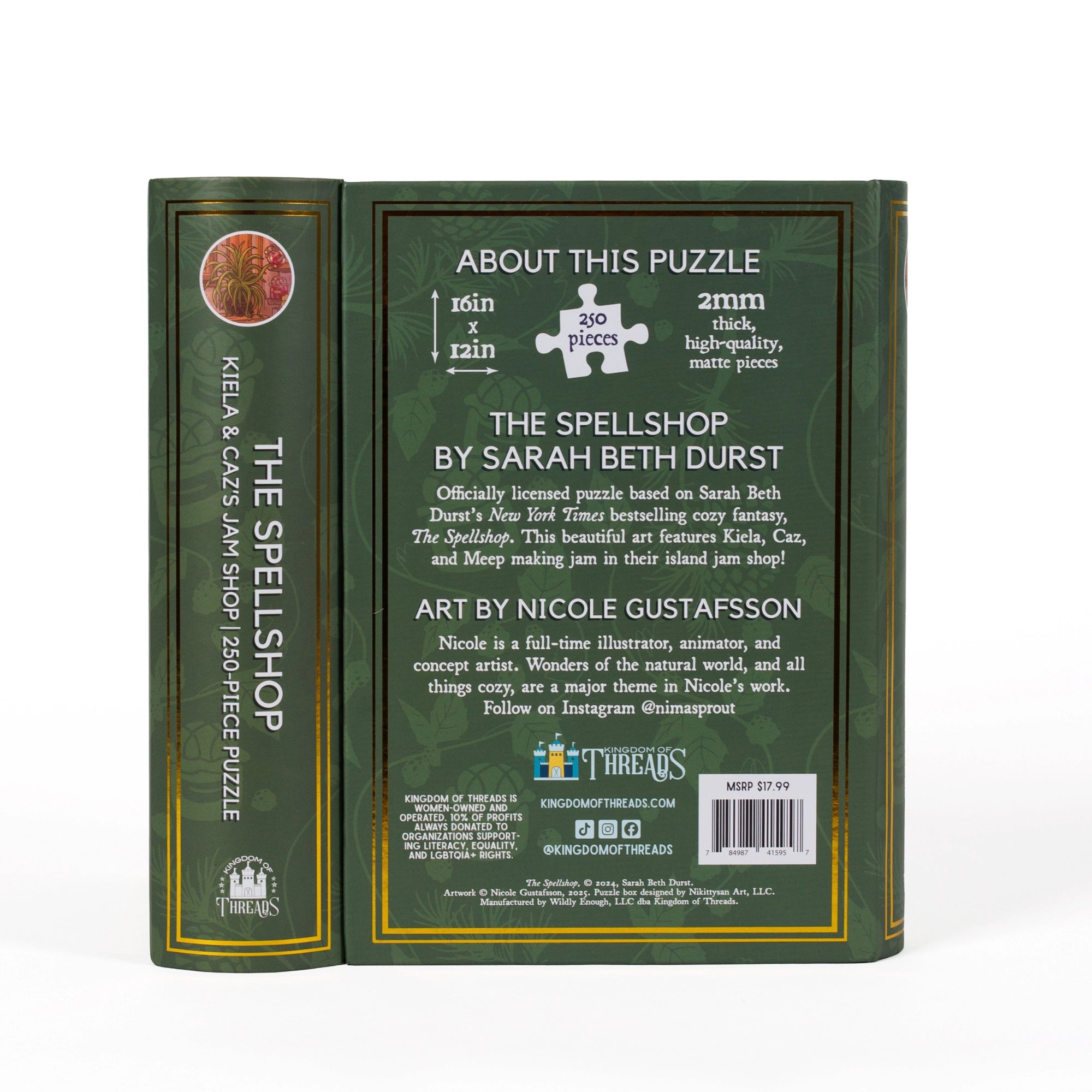 Kiela & Caz’S Jam Shop Keepsake Puzzle | The Spellshop (250 Pieces)