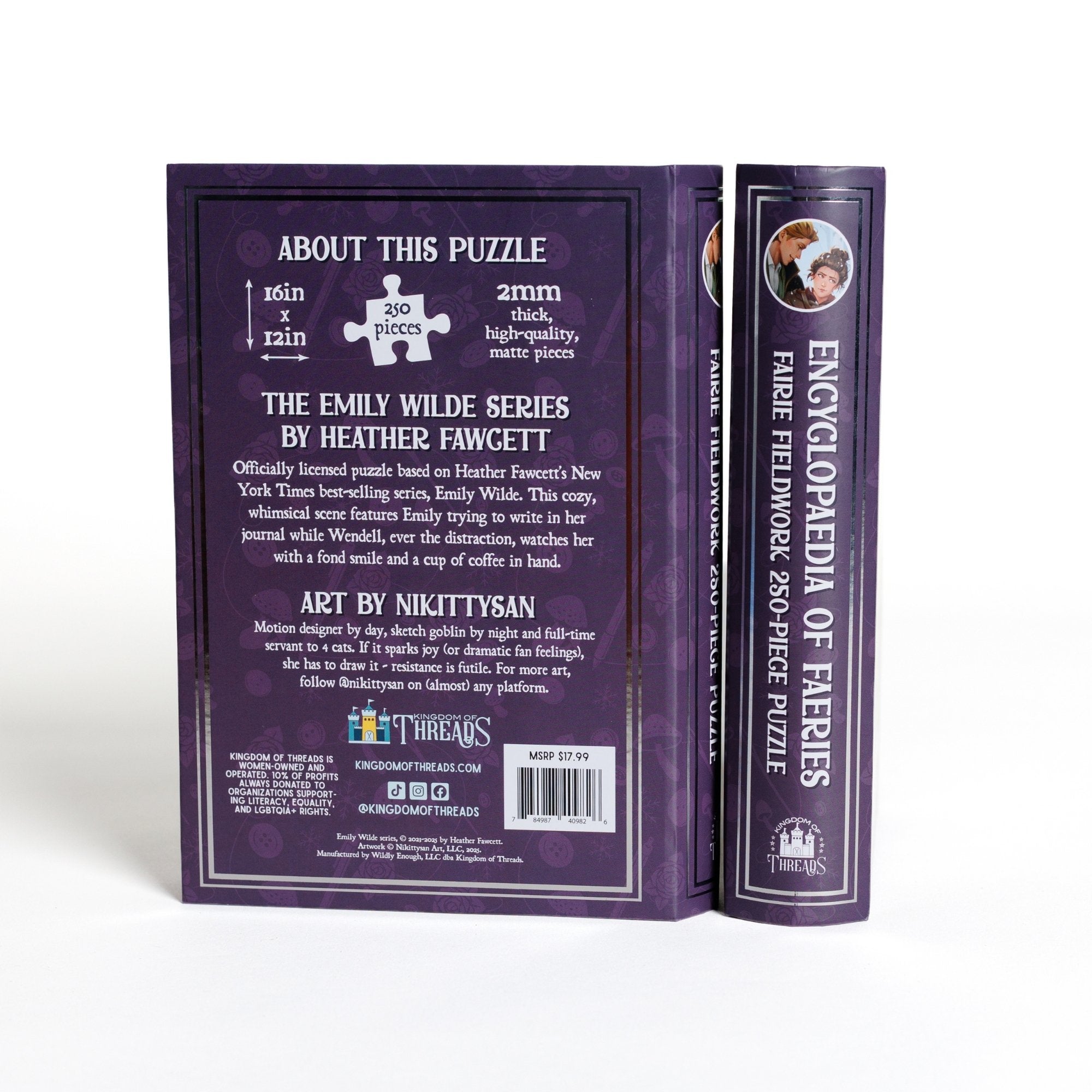 Faerie Fieldwork Keepsake Puzzle | Emily Wilde (250 Pieces)