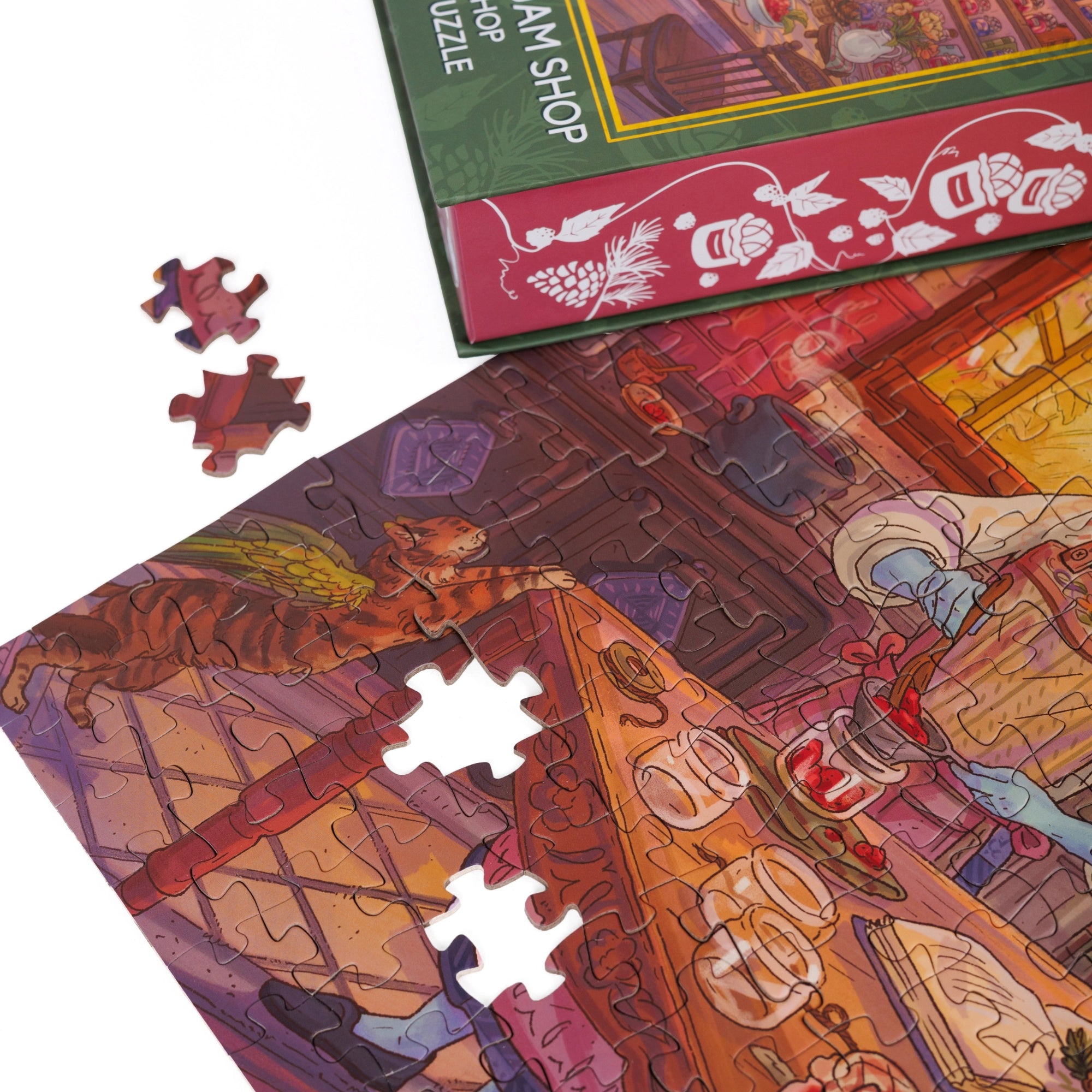 Kiela & Caz’S Jam Shop Keepsake Puzzle | The Spellshop (250 Pieces)