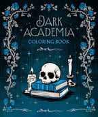 Dark Academia Colouring Book