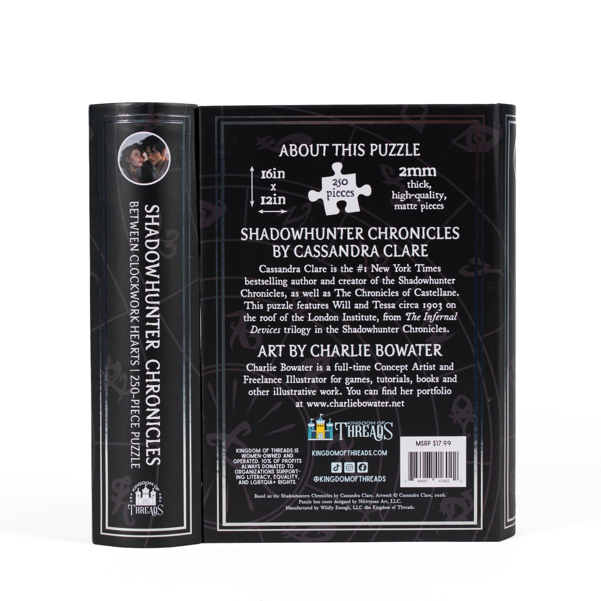 Between Clockwork Hearts Keepsake Puzzle | Shadowhunters (250 Pieces)