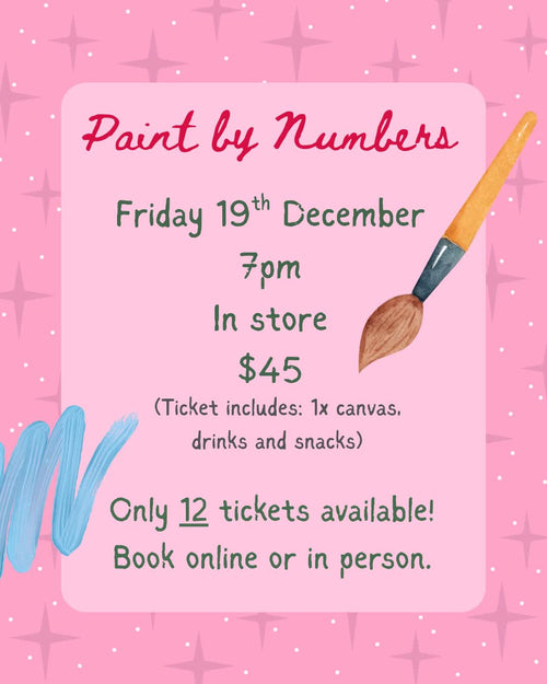 Paint by Numbers Ticket