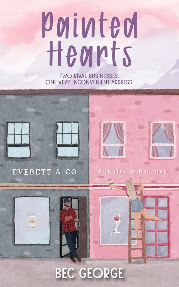Painted Hearts by Bec George